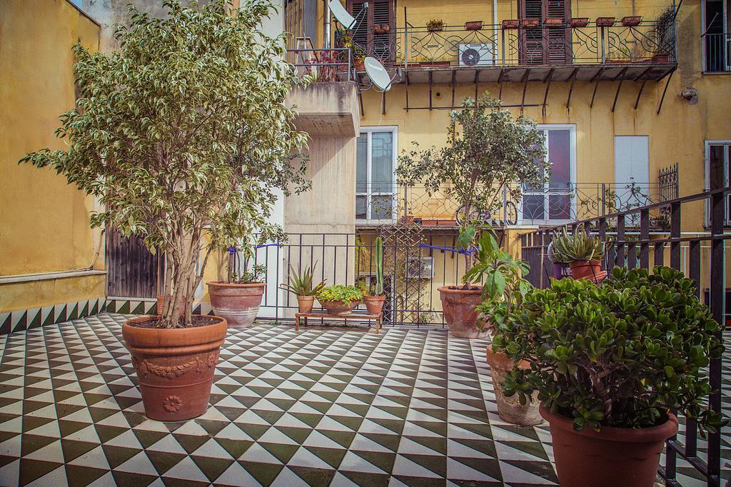 Ferienwohnung Palazzo Trinacria Palermo Exterior foto